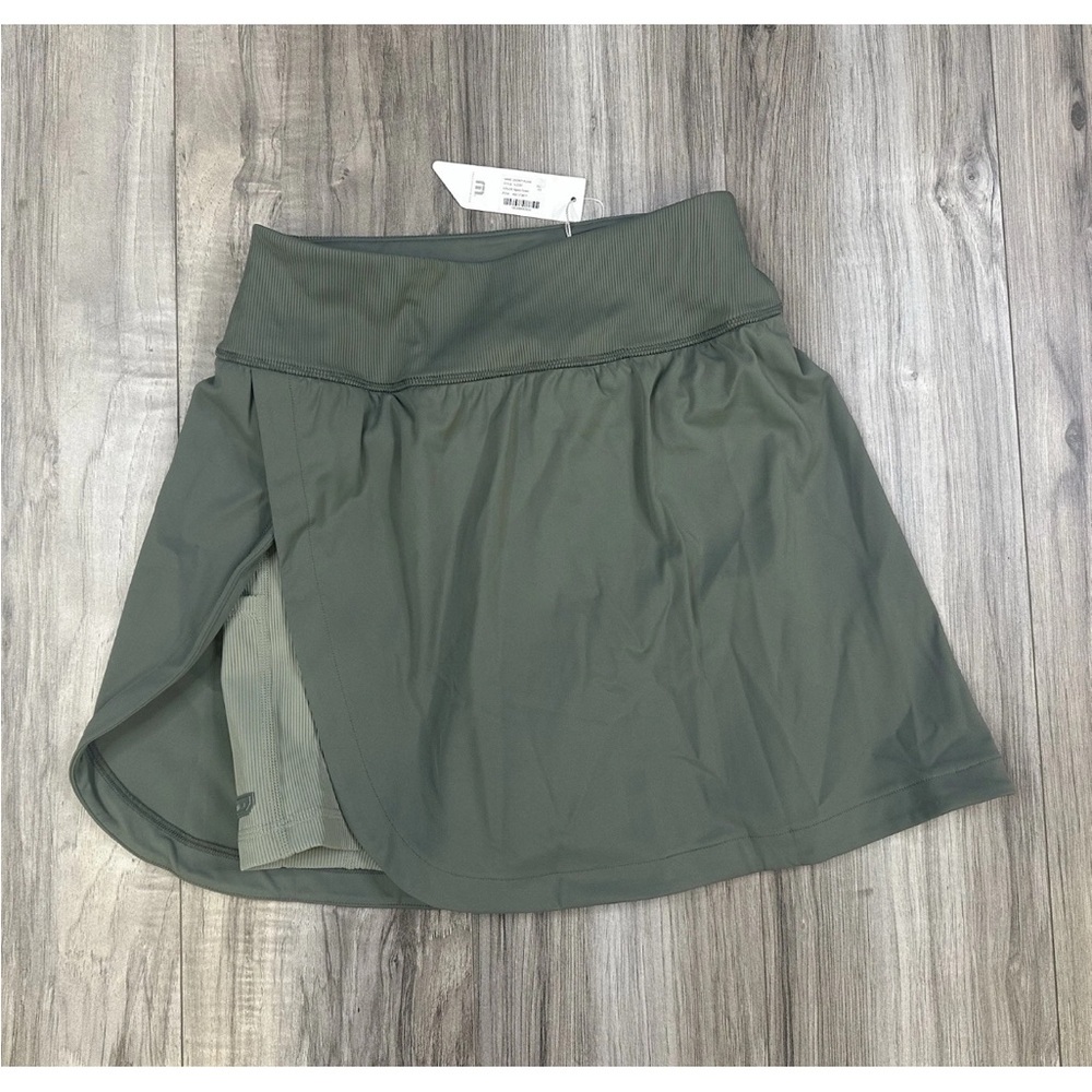 NWT Travis Mathew Olive Mini Skirt